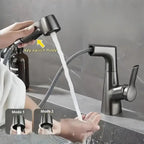 Torneira Banheiro Monocomando Mangueira Extensível Pull-Out Sapphire - imagem do produto 9