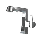 Torneira Com Display Digital Monocomando Mangueira Extensível Pull-Out - Cromado
