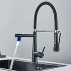 Torneira Gourmet Monocomando Para Cozinha - Preto