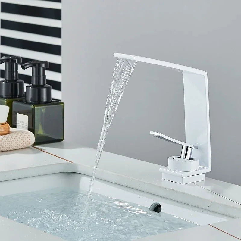 Torneira Monocomando Para Banheiro LuxStream - Branco