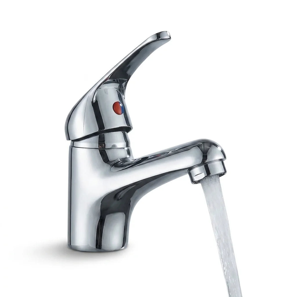 Torneira Monocomando Para Banheiro Royal Signature cromada com design compacto - Torneiras Royal