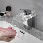Torneira Para Banheiro Cascata Gourmet Monocomando AquaGlam - Cromado 1 furo