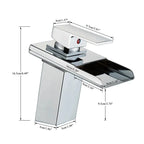 Torneira Para Banheiro Cascata Gourmet Monocomando AquaGlam - imagem do produto 5