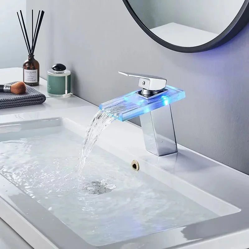 Torneira Para Banheiro Cascata Gourmet Monocomando AquaGlam - imagem do produto 8