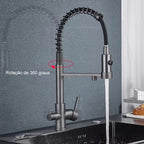 Torneira Para Cozinha Gourmet Articulada Com Filtro - imagem do produto 5