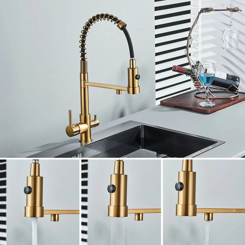 Torneira Para Cozinha Gourmet Articulada Com Filtro - imagem do produto 6