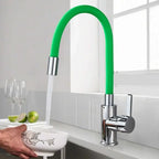 Torneira Para Cozinha Gourmet Flexível - Verde