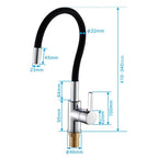 Torneira Para Cozinha Gourmet Flexível - imagem do produto 2