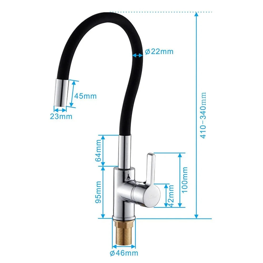 Torneira Para Cozinha Gourmet Flexível - imagem do produto 2