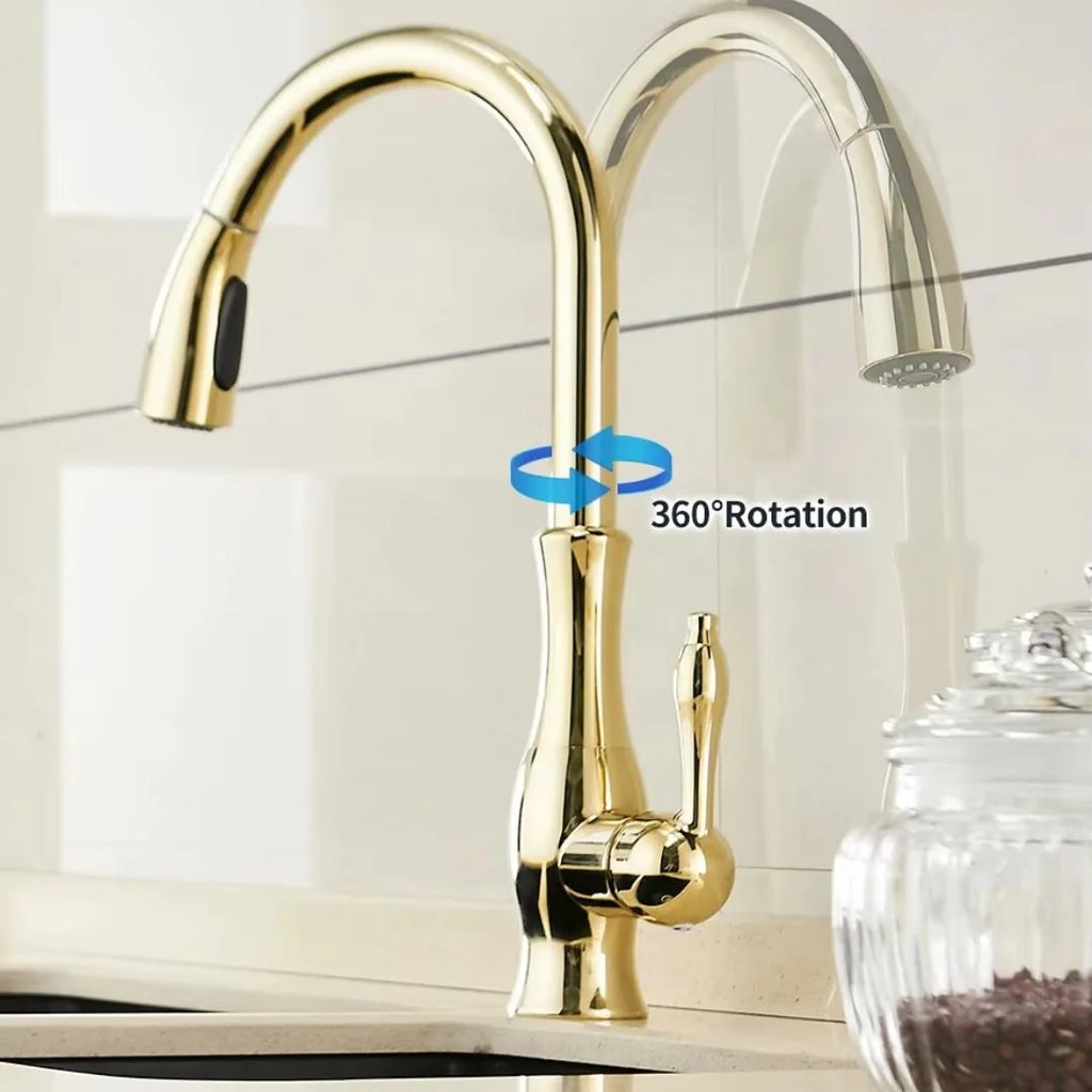 Torneira Para Cozinha Monocomando Misturador Gourmet Extensível Royal Class - imagem do produto 6