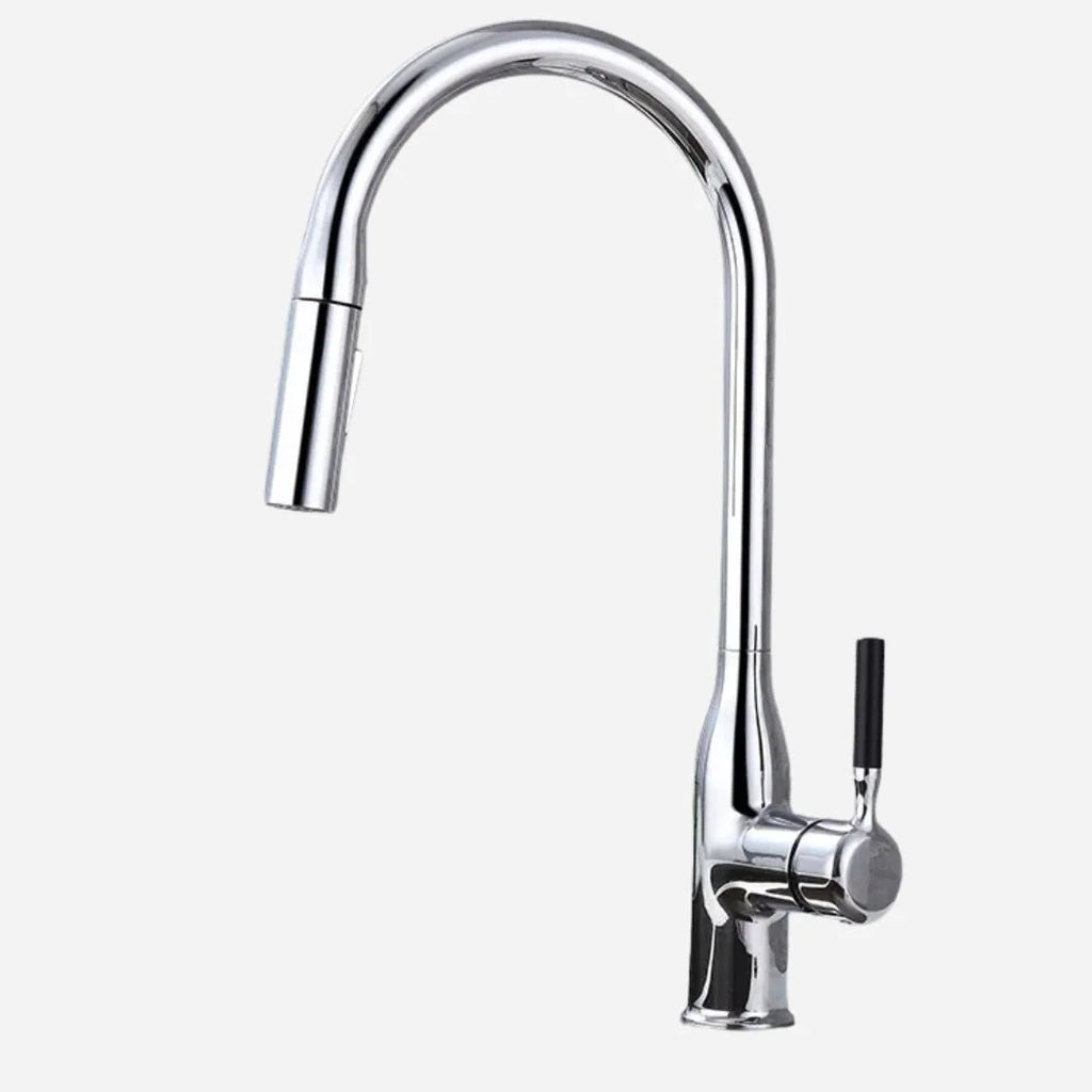 Torneira Para Cozinha Monocomando Misturador Pull Out Royal Pristine - Cromado