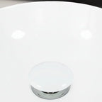 Válvula Click Banheiro Aço Inox 201 Acabamento Em Cerâmica Branca - imagem do produto 6