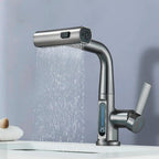 Torneira para banheiro monocomando digital cascata em bancada